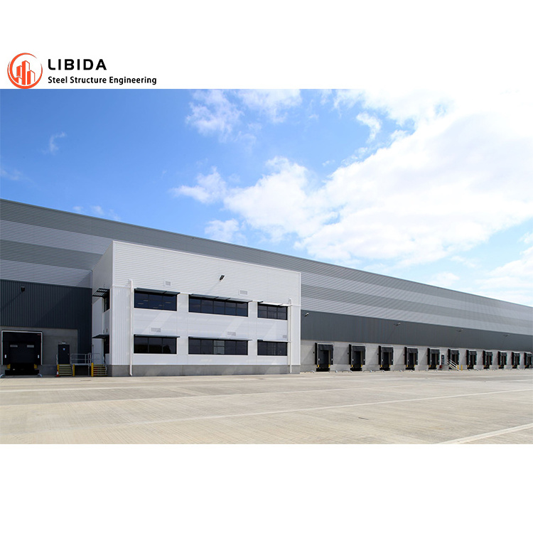 Metal Prefab Engineering Galvanized Steel Warehouse structure Buildings Free Design steel Structures Truss Purlin Warehouses