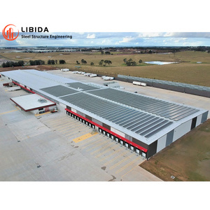 Prefab Steel Structure Building Space Frame Prefabricated Warehouse/Workshop/Aircraft Hangar/ Construction