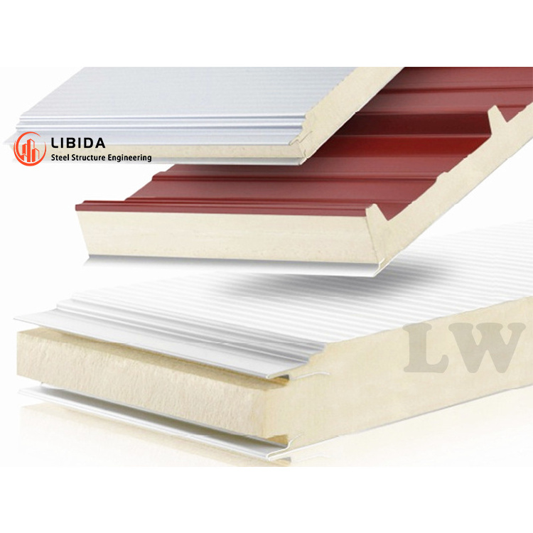 Building Materials  Polyurethane sandwich roof panel PU sandwich panel PIR sandwich panel