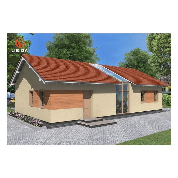 Canadian standard kits light steel beach villa luxury low cost modern house kit prefab house