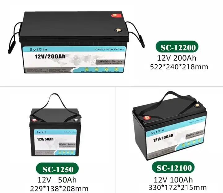 12V 24V 48V 50Ah 100Ah 200Ah 300Ah 400Ah 10Kwh LiFePO4 Battery Stackable Cells Lithium Ion Iron Phosphate Lifepo4 Solar Battery