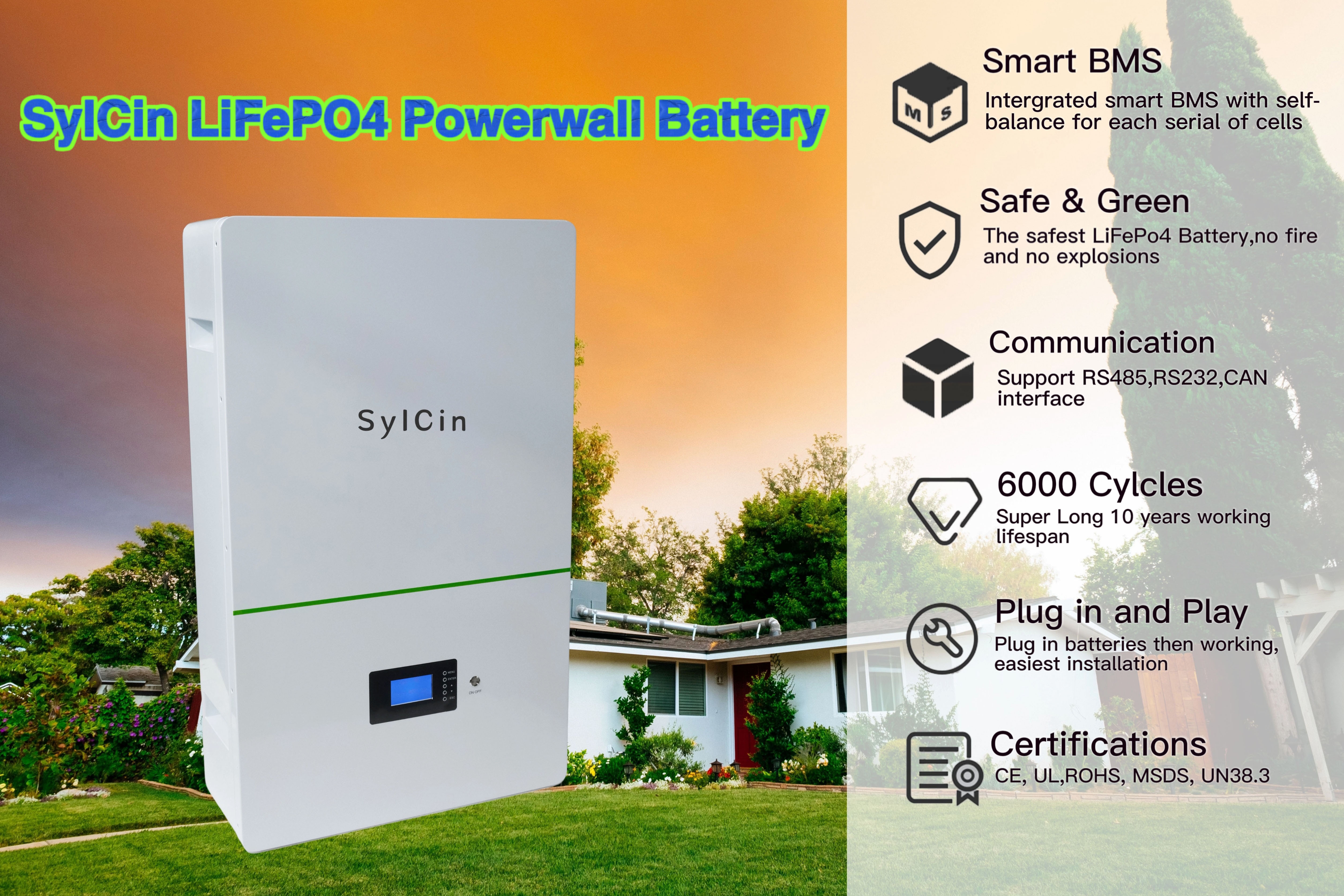 Home energy storage solar  batteries 48v lifepo4 lipo battery for ups solar energy storage