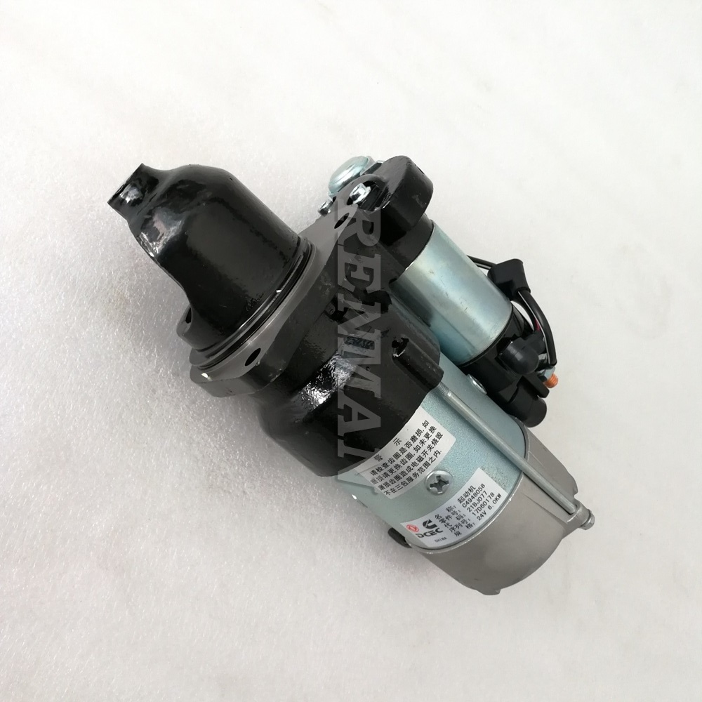 Genuine DCEC Cummins 4BT 6BT ISBE ISDE Engine Parts 24V 6.0KW Starter Motor 4948058 5266525