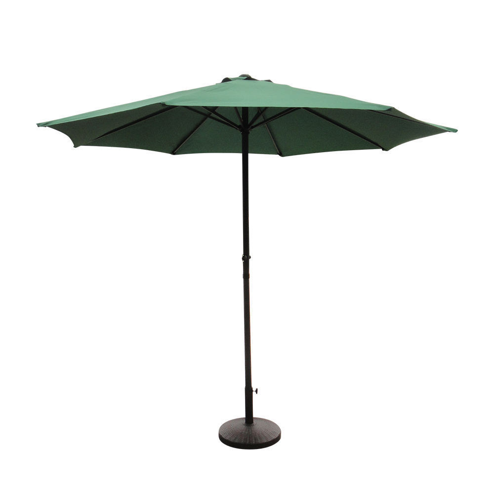 Waterproof Outdoor Sun With Push Button Tilt And Crank Garden Umbrella Market Parasol Garden  Umbrella