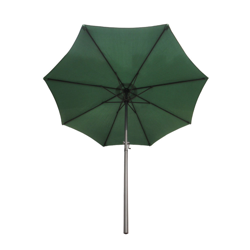 Waterproof Outdoor Sun With Push Button Tilt And Crank Garden Umbrella Market Parasol Garden  Umbrella