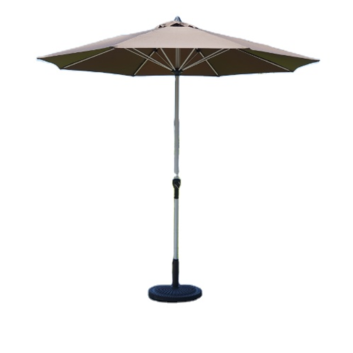 Waterproof Outdoor Sun With Push Button Tilt And Crank Garden Umbrella Market Parasol Garden  Umbrella