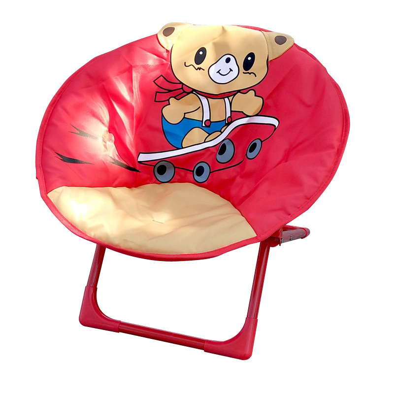 Child folding half moon chair, camping moon chair, moon chairs for kids