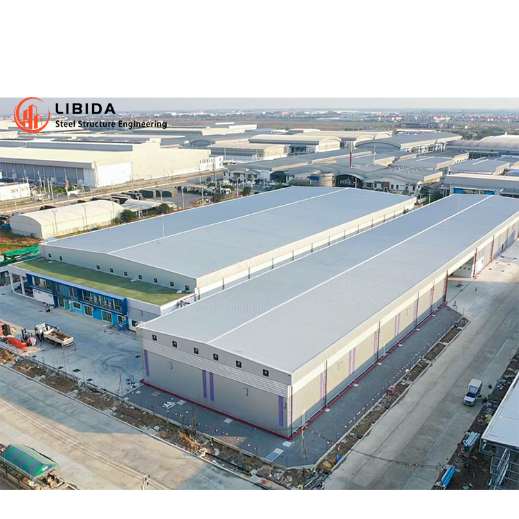 Car parking steel structure buildings villa, self storage units prefab steel structure hangar metal building kits steel workshop