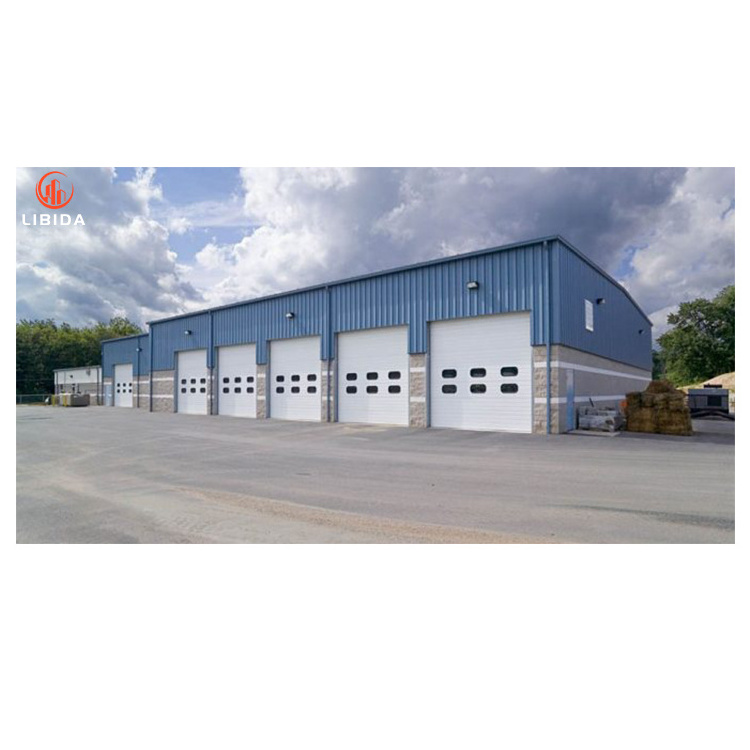 Prefabricated Metal Space Frame Storage Warehouse Steel Structure Construction