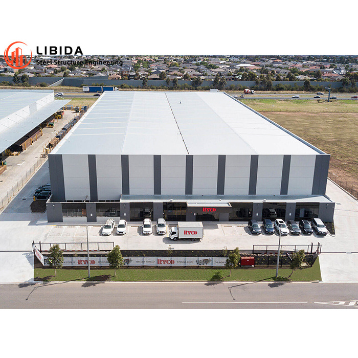 Modern Prefabricated Steel Structure Building Warehouse Aircraft Hangar Construction