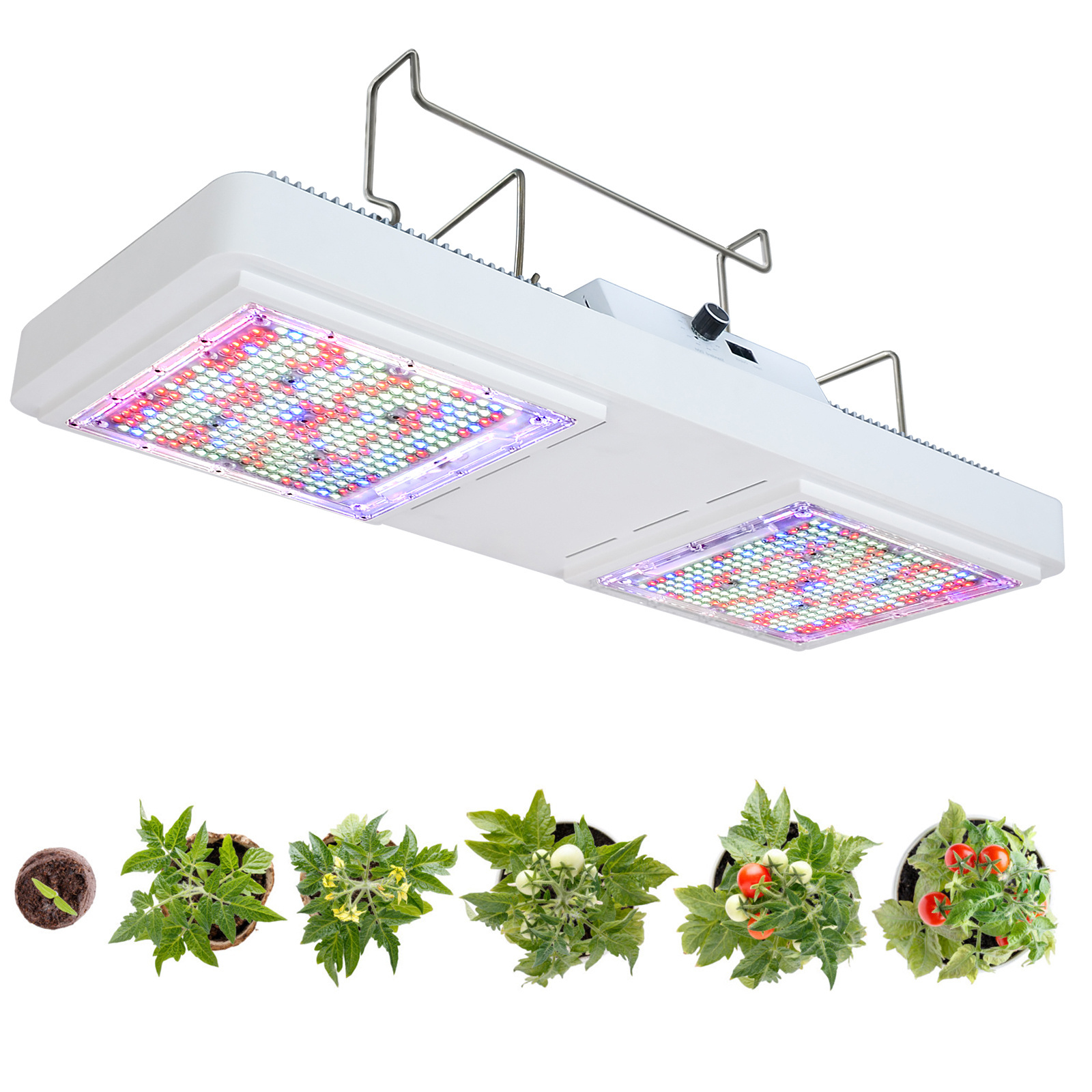 SYLSTAR Best Greenhouse Plant Lamp 800W 1200W 5050 chips replace hps 1000w Canopy Led Panel Grow Light