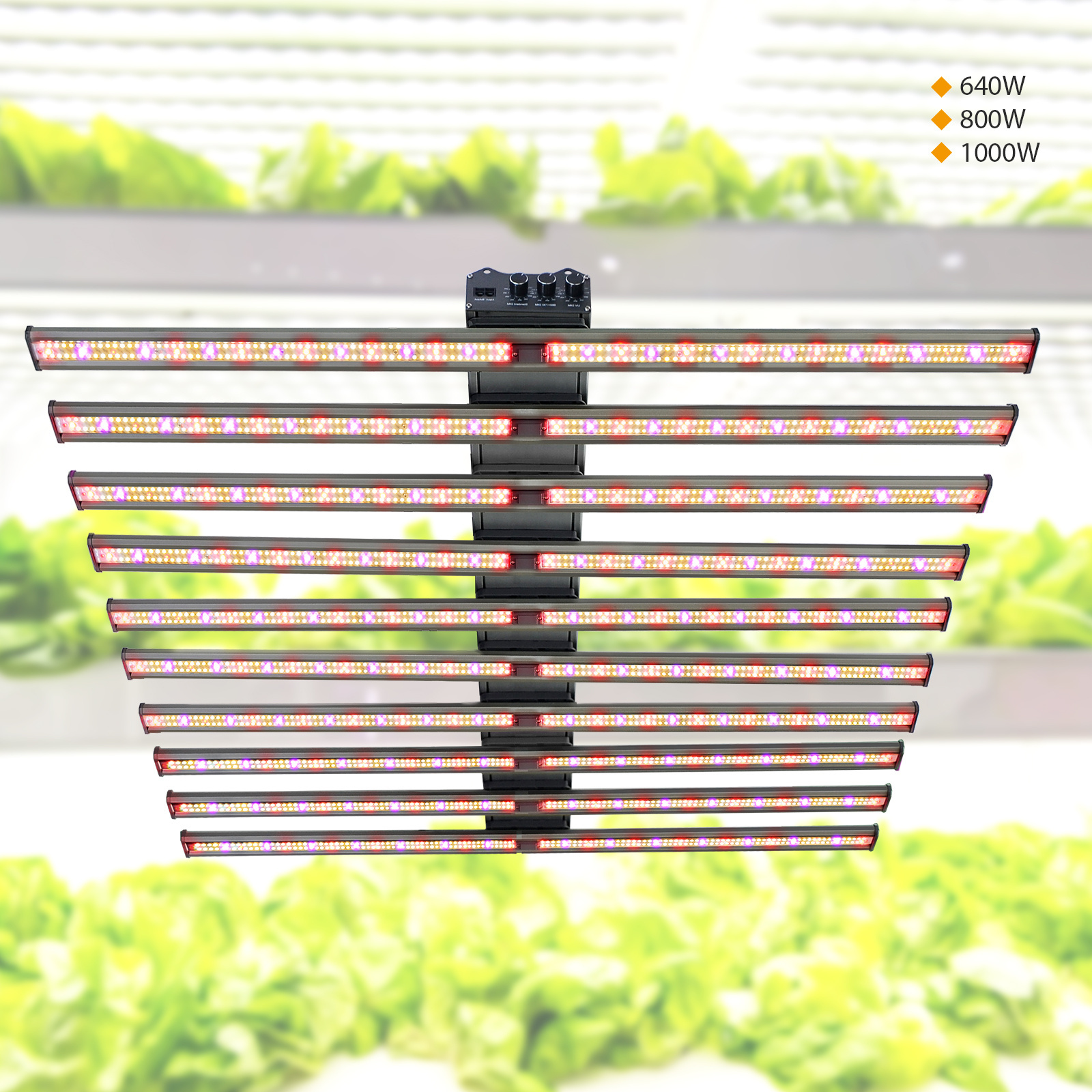 1060W 12 bars 2 channel dimming 860w 1000w Samsung 301b Lm281b Dimmer Control UV IR Full Spectrum LED Grow Light