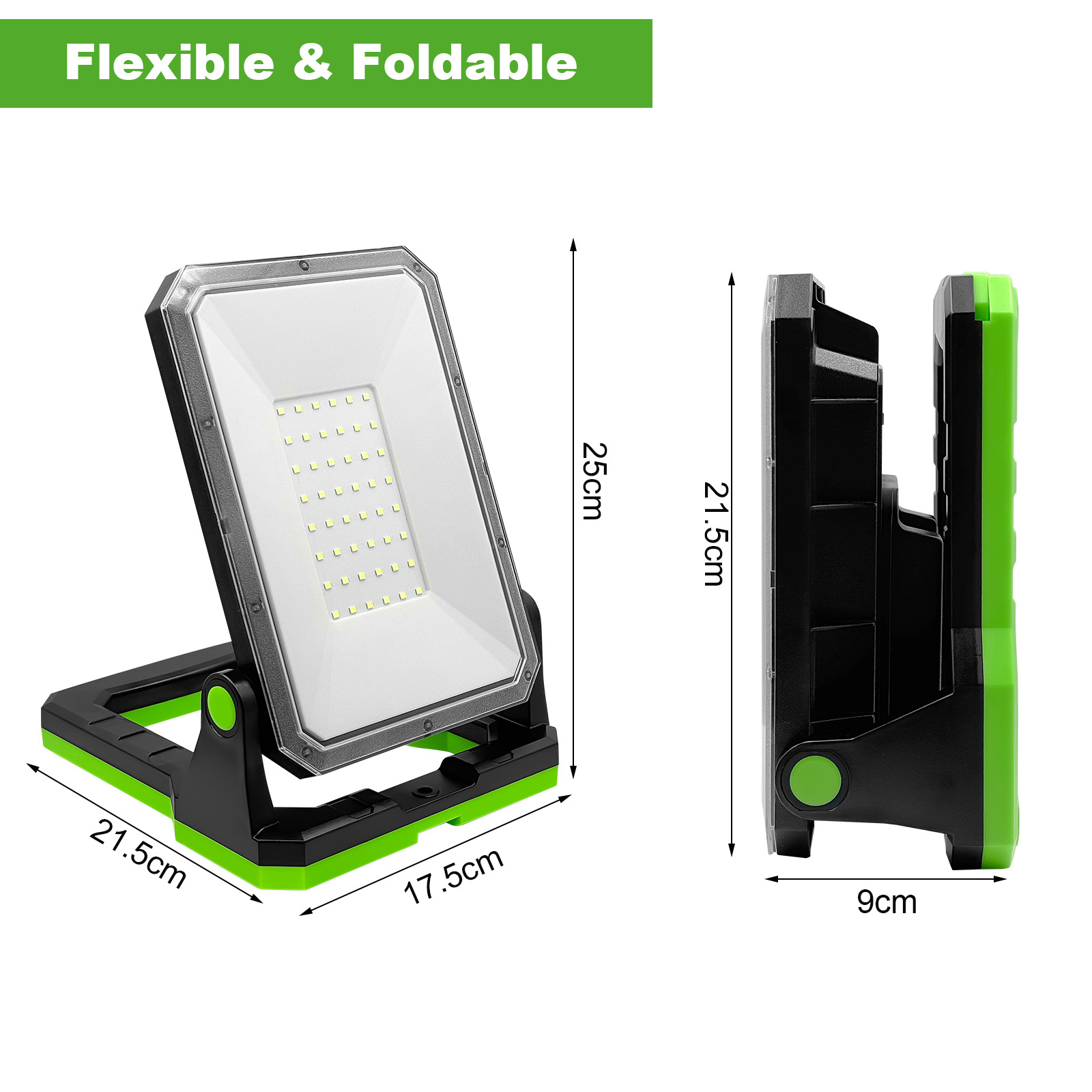 New Arrival 30w Portable Rechargeable 3000LM Cordless Led Work Lights