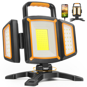 Super Bright 3000LM Battery Operated Work Lights Led 30W Flood Working Rechargeable Battery Work Light