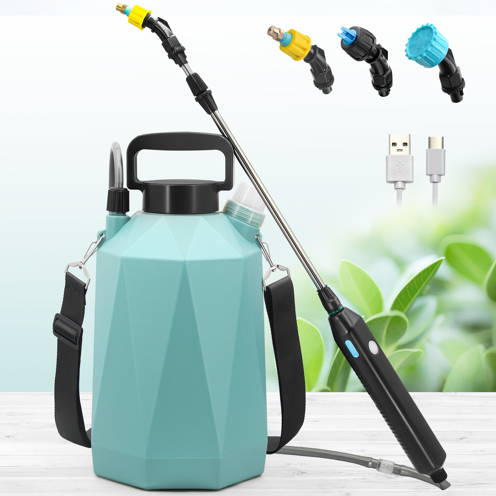 Rechargeable Sprayer Electric 5L Water Bottle Garden Plastic Garden Pump Sprayer For Sale