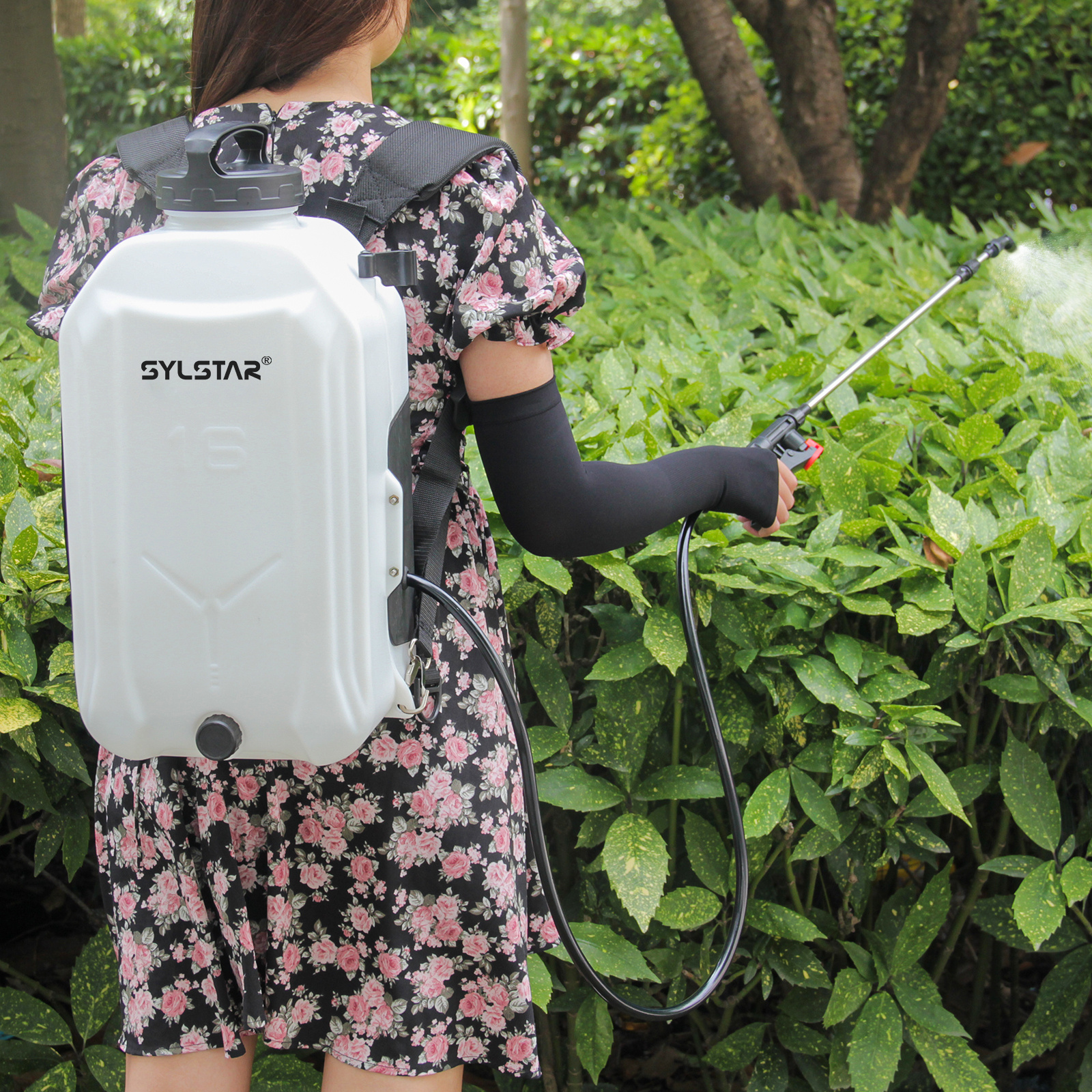 Agricultural Backpack Pressure Sprayer 12L 16L Cordless Battery Electric Water Bottle Agricultural Plastic Power Sprayer