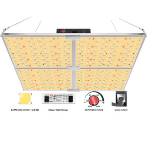 Sylstar led 450W 480W 3000K 660NM grow light dimmbar daisy chain samsung chips lm301b Borad LED Grow Light