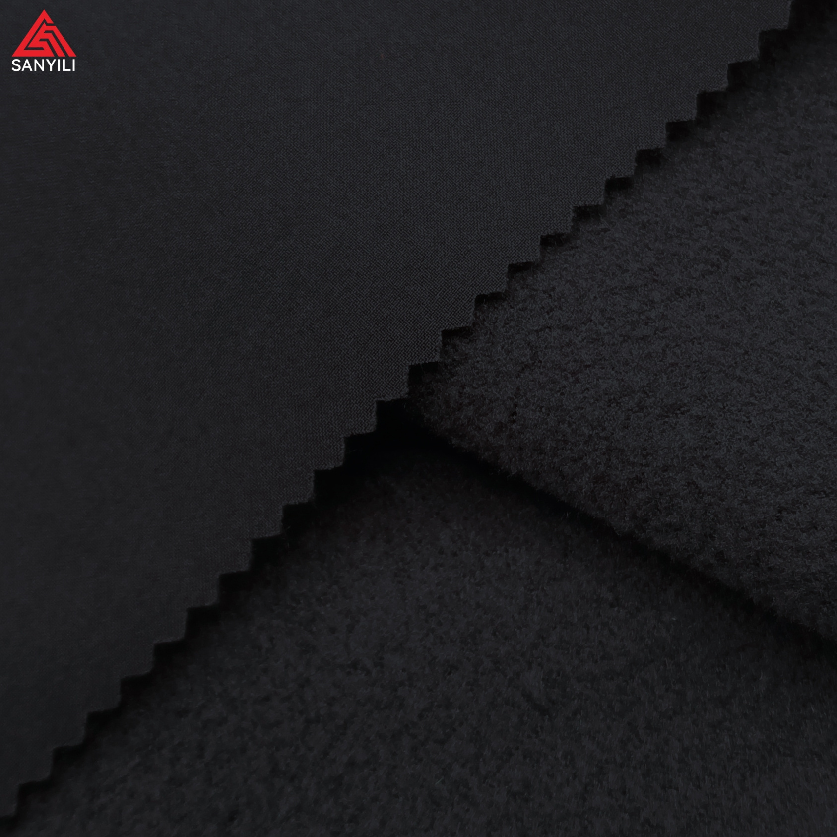 92 polyester 8 spandex fabric 50D polyester four-sided fabric for winter jacket