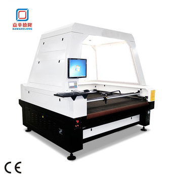 Top quality fabric laser cut engrave camera ccd camera textile fabric laser cutting machine