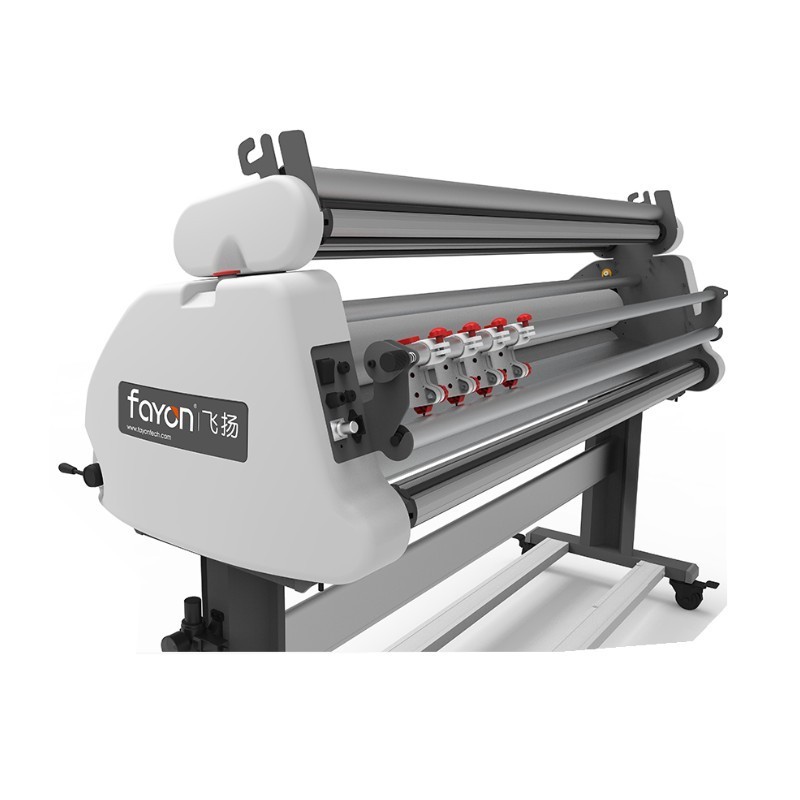 63 inch Fayon 1600DA automatic roll to roll laminator machine for cold laminating film and hot laminating film