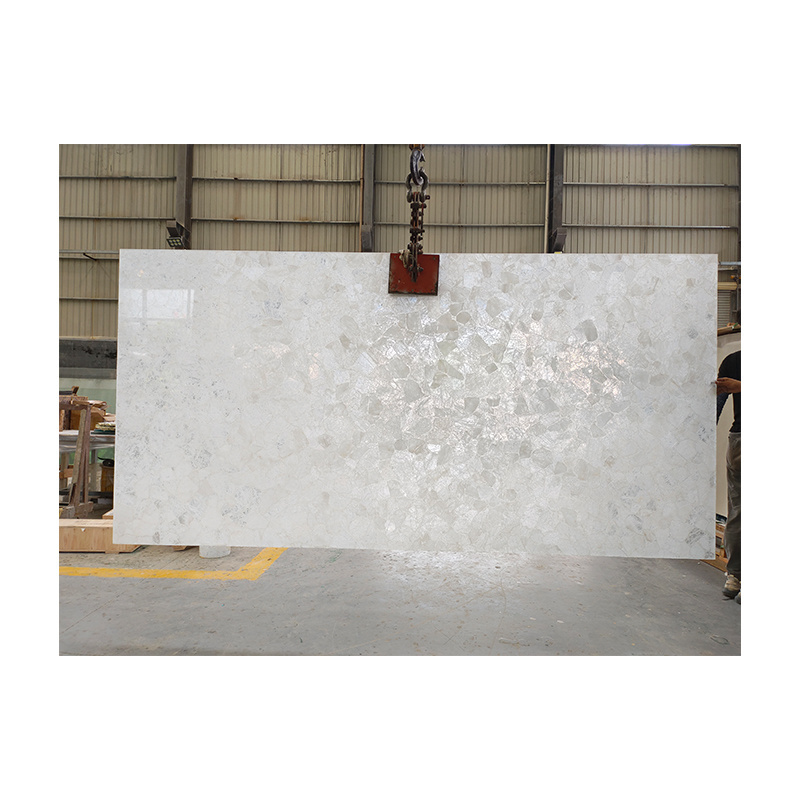 Wholesale Natural Large Clear Quartz Crystal White Marble Big Slabs