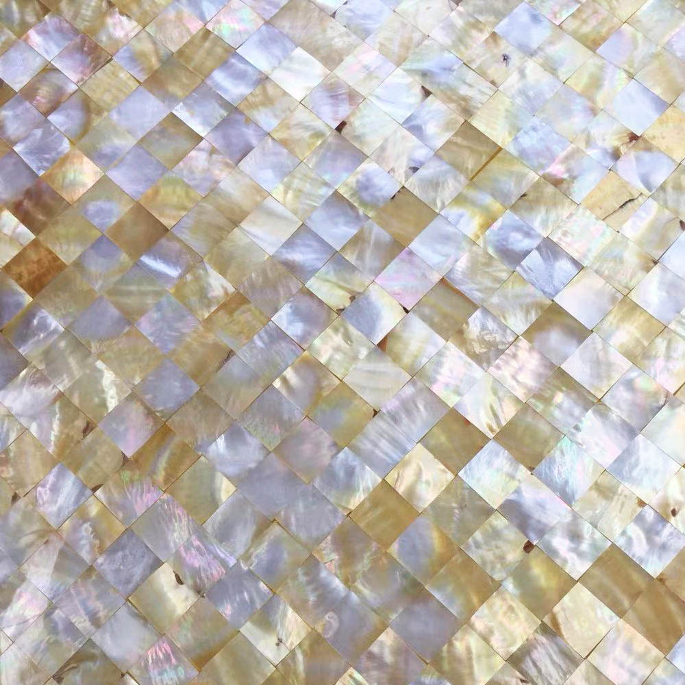 Mother of Pearl Mosaic sea shell,Off White Kitchen Backsplash ,Bathroom tile