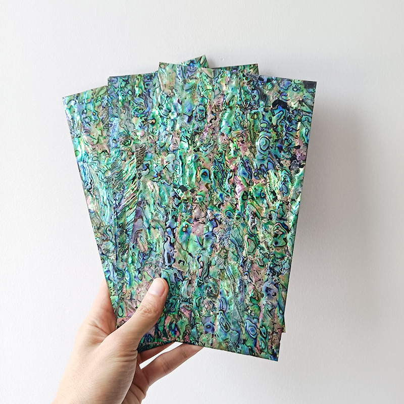 Wholesale New Zealand Abalone Shell Sheet Paua Shell Paper For Nail Art/Furniture Inlay