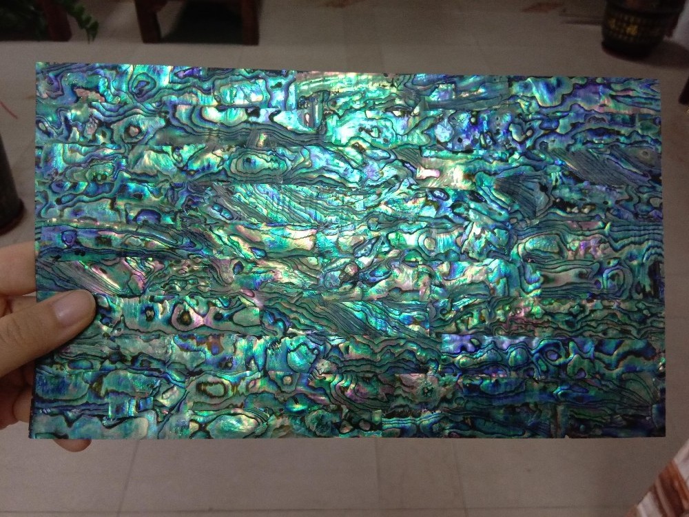 Wholesale High Quality New Zealand Abalone Seashells Craft Mother of Pearl Shell Paper Sheet