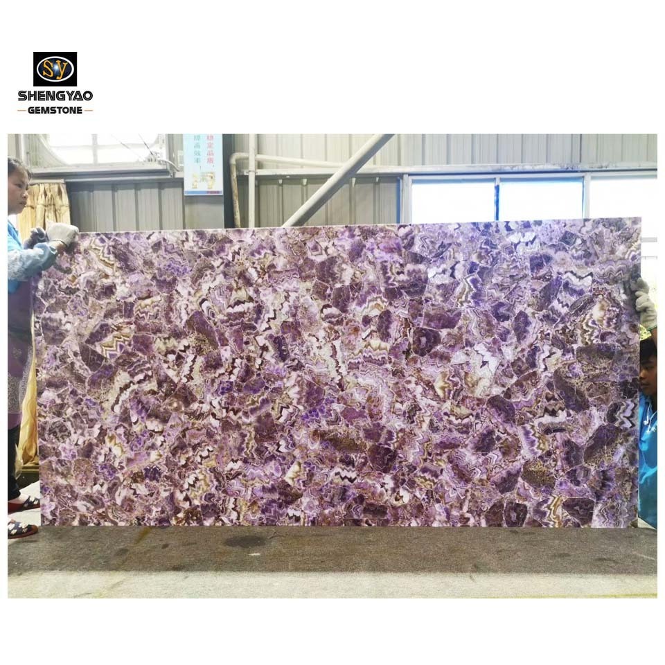 Amethyst geode marble cutting board for counter top wall and flooring /marble slab/granite countertop