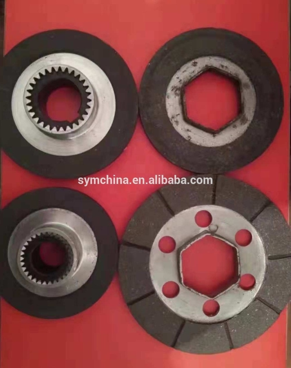 Different Motor Brake Discs tower crane brake shoe Delivery brake pad for tower crane