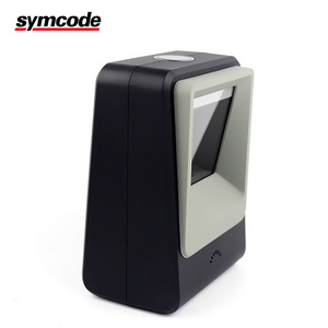 Factory of Origin Good Quality Quick Scan QR Code 2D Desktop Barcode Scanner Stock Card Reader 32 Bit 617nm LED Black or White