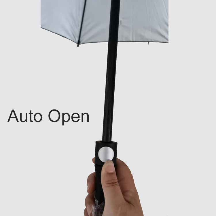 Fiberglass ribs 8 bone J Hook handle straight umbrella custom logo  windproof Golf umbrellas with cover for promotion gift