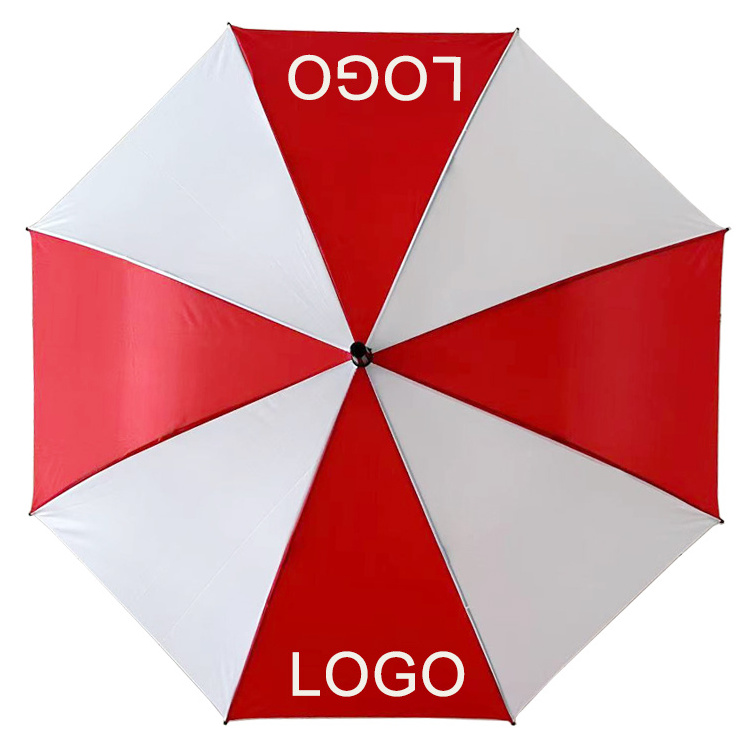 Supplier Cheap Straight Stick Umbrella Golf umbrellas Custom with Logo 24