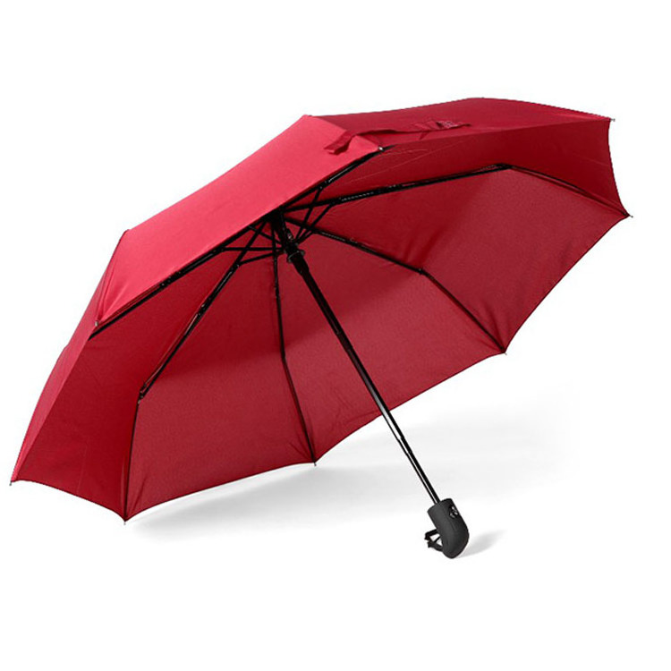 Travel Essentials Umbrella Windproof Compact Collapsible Light Automatic Portable Wind Resistant Folding Small Umbrella for Rain