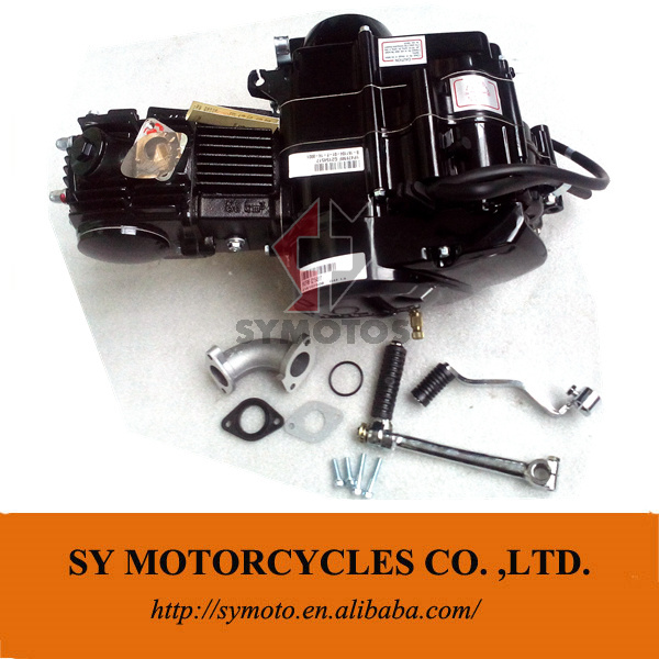 lifan 90cc engine 2troke LF90cc motorcycles engine air cooler manual clutch kick start