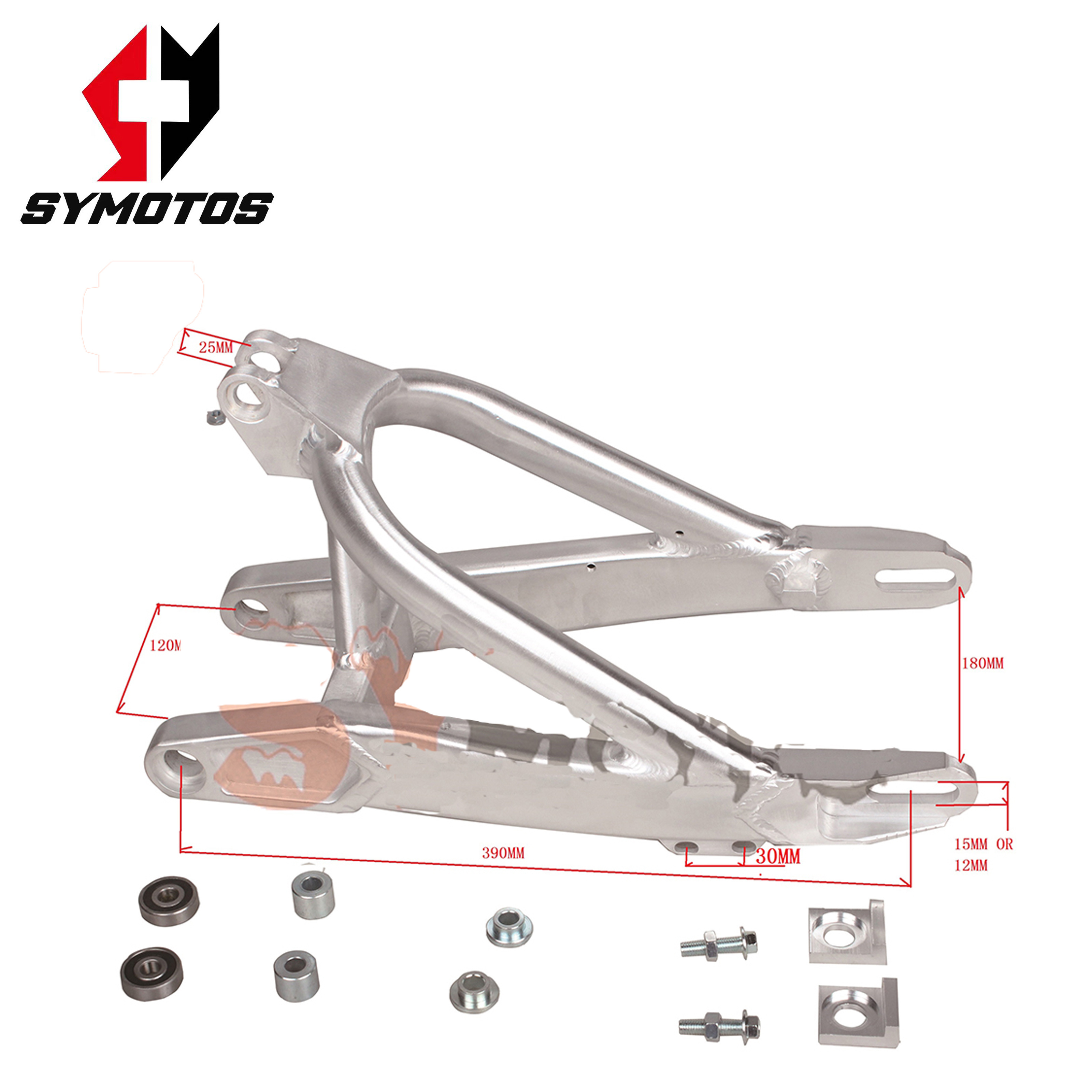 alloy triangle swingarm Motorcycle aluminum rocker arm/Pit bike swing