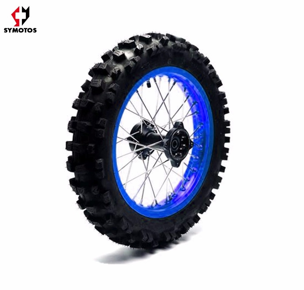 mini corss Pit Bike Gold Rear alloy Wheel rims 14 Inch