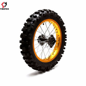 mini corss Pit Bike Gold Rear alloy Wheel rims 14 Inch