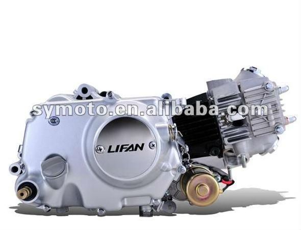 Lifan engines, 50cc 80cc 90cc 110cc electric/kick-recoil starting, manually operated clutch