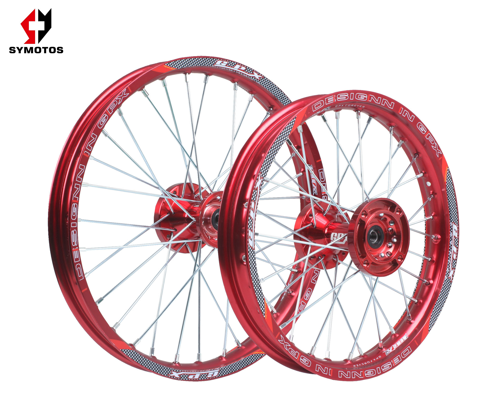 motorcycle pitbike dirtbike 17inch 14inch aluminum wheels alloy rim