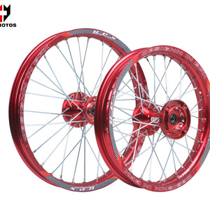 motorcycle pitbike dirtbike 17inch 14inch aluminum wheels alloy rim