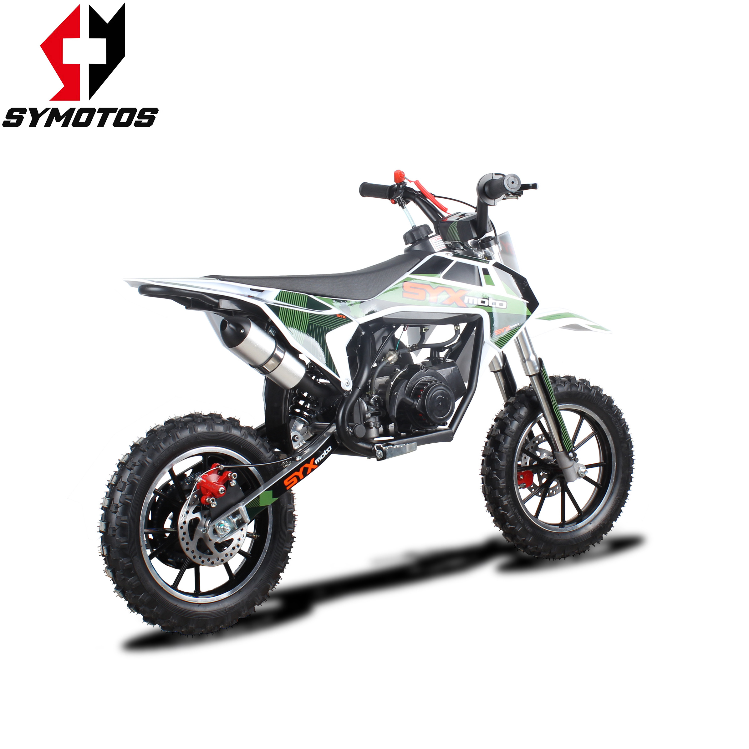 Symotos KBD 49cc 2 stroke kids motorcycle Mini moto cross 2 stroke 49cc pocket dirt bike for kids