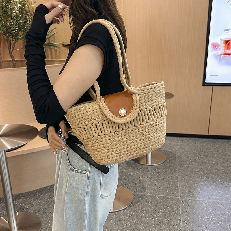 Sympathybag Hollow Out Basket Philippine Market Wholesale High Quality Summer Beach Straw Bag