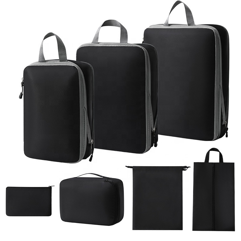 Sympathybag Travel storage bag compressed seven-piece set cosmetics storage bag clothes shoes luggage travel bag