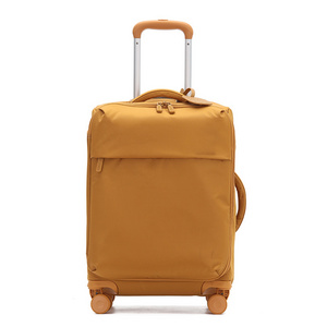 Sympathybag Fashion Light Weight Suitcase Nylon Suitcase Waterproof 4 Wheels Travelling Trolley Luggage Travel Bag