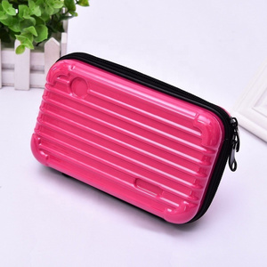 Custom mini suitcase makeup PC cosmetic bag Pvc Cosmetic Bag