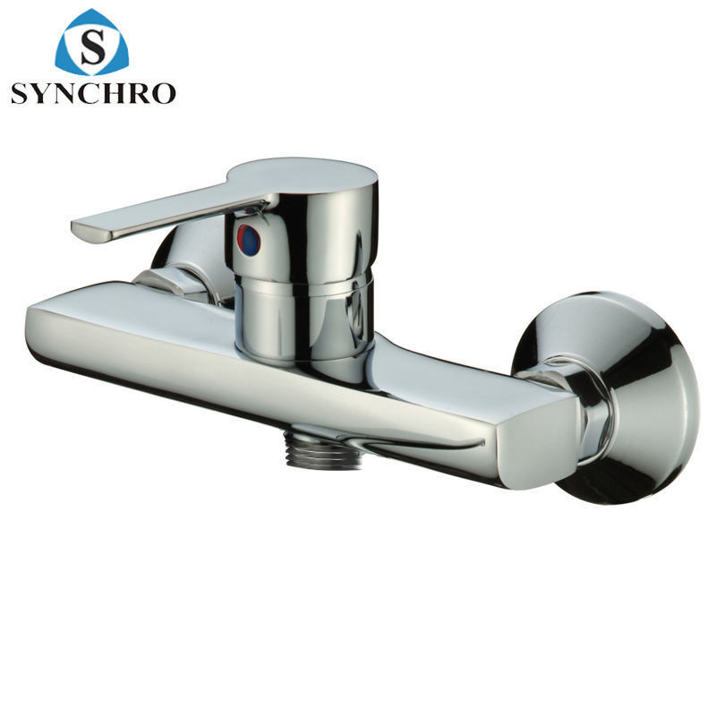 SKL-0983 Single Handle Chrome Bath Shower Water Mixer Tap Bath Shower Faucet Apartment Hotel Bathroom Faucet