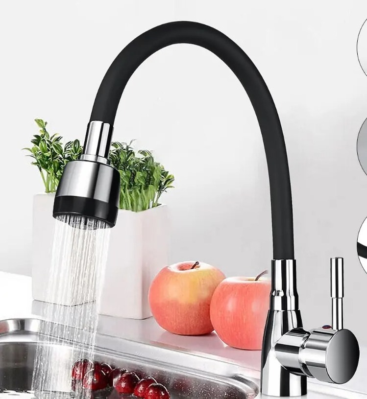 Universal Swivel Faucet Extender Swivel Extension Spring Pull Out Pull Down Shower Kitchen Sink Faucet