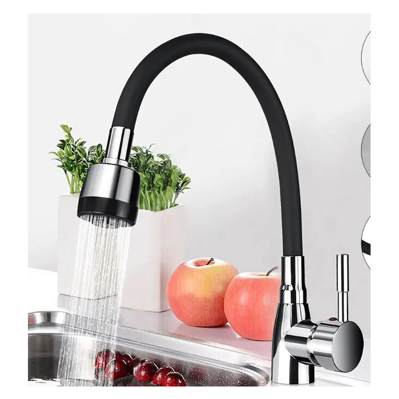 Universal Swivel Faucet Extender Swivel Extension Spring Pull Out Pull Down Shower Kitchen Sink Faucet