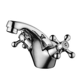 Hot Sale Sailor Style Chrome Bathtub Bathroom Faucet Basin Faucet Double Handle Mixer Faucet